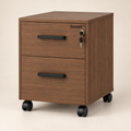 Zovreli™ Two-Drawer Mobile File Cabinet image 01