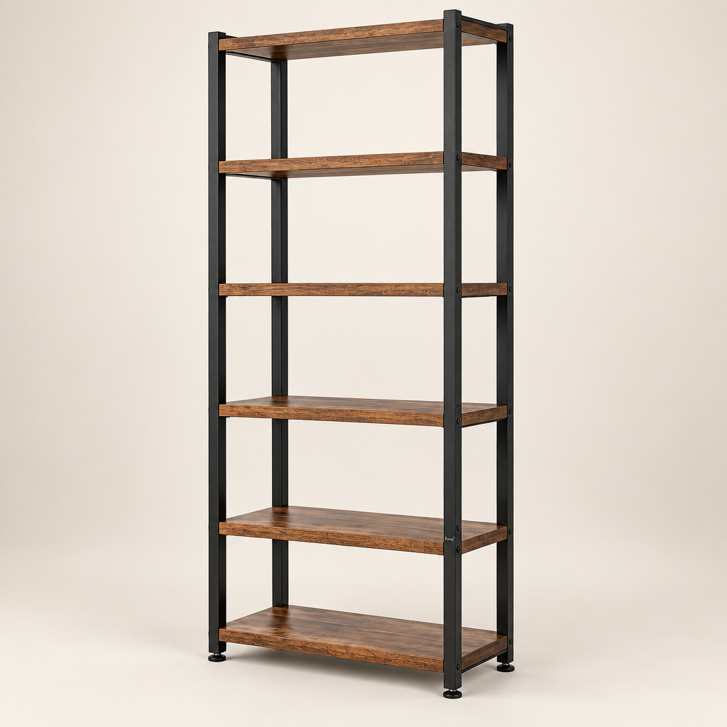 Zovreli™ Five-Tier Open Office Bookshelf image 01
