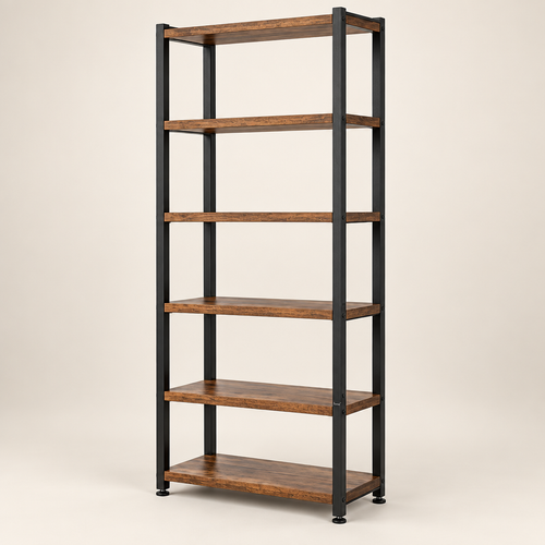 Zovreli™ Five-Tier Open Office Bookshelf image 01