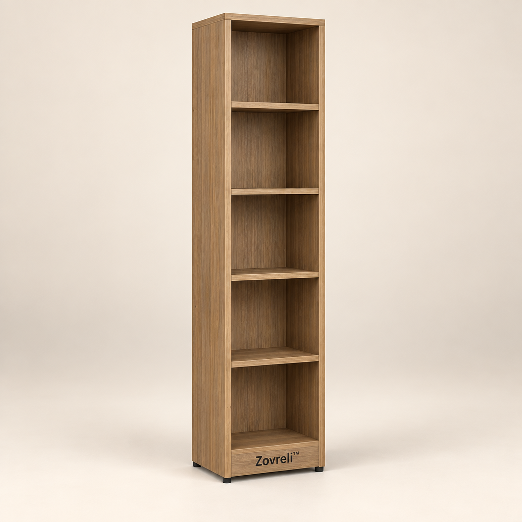 Zovreli™ Narrow Vertical Office Bookshelf image 01