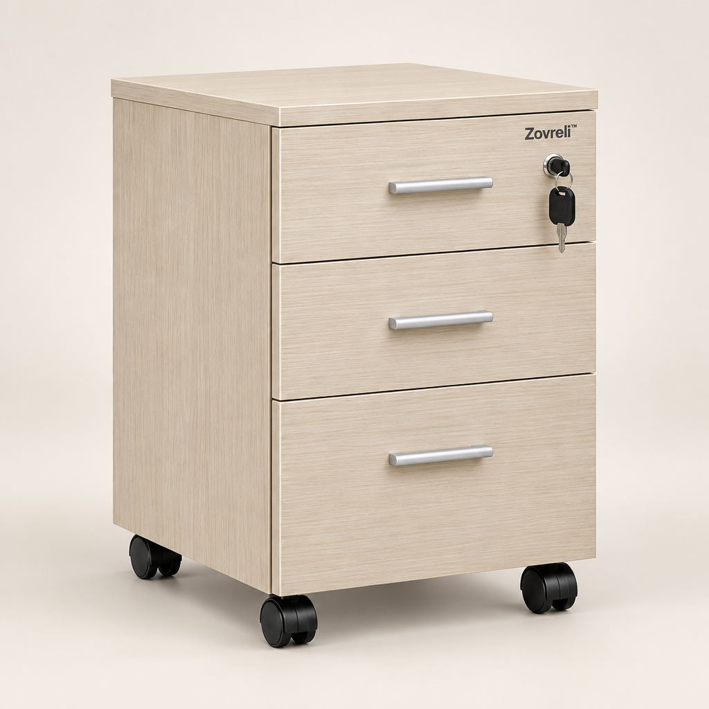 Zovreli™ Under-Desk Mobile Storage Cabinet image 01